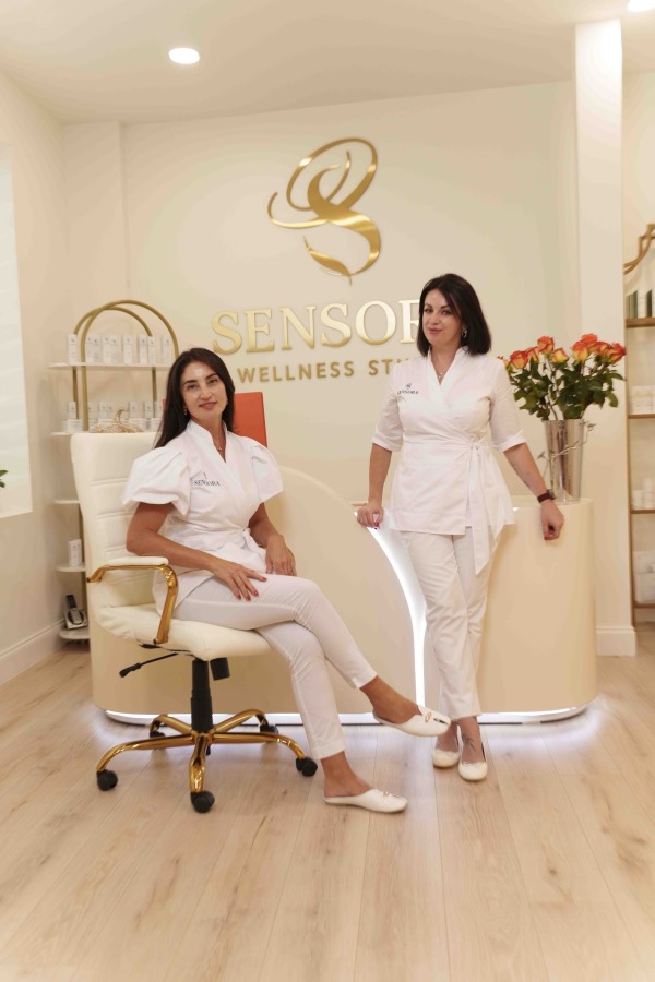 Oleszja Szlivics and Roksolana Kizan at Sensora